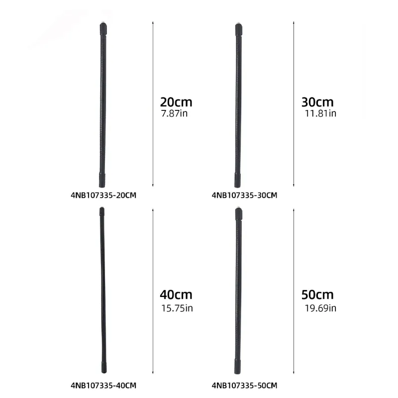 Flexible Gooseneck Camera Mount Arm with 1/4" Male to Female Thread, 20-50cm Length, for Tripods, Live Streaming, Video Recording, Photography showcase 8