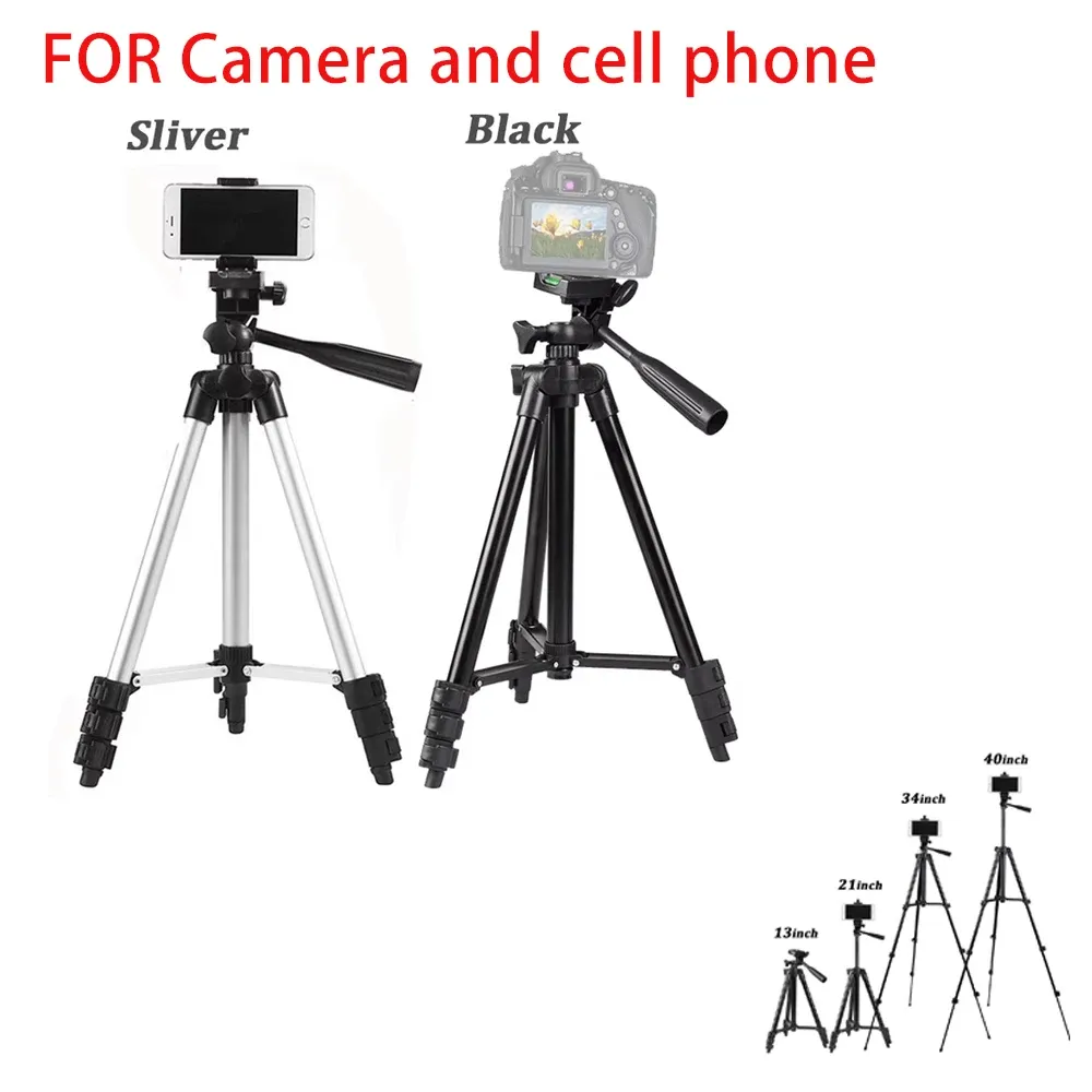 Portable Cellphone Tripod Stand with Flexible Legs - Universal Mobile Phone Holder for Selfie, Photography, and Video Recording thumbnail 1