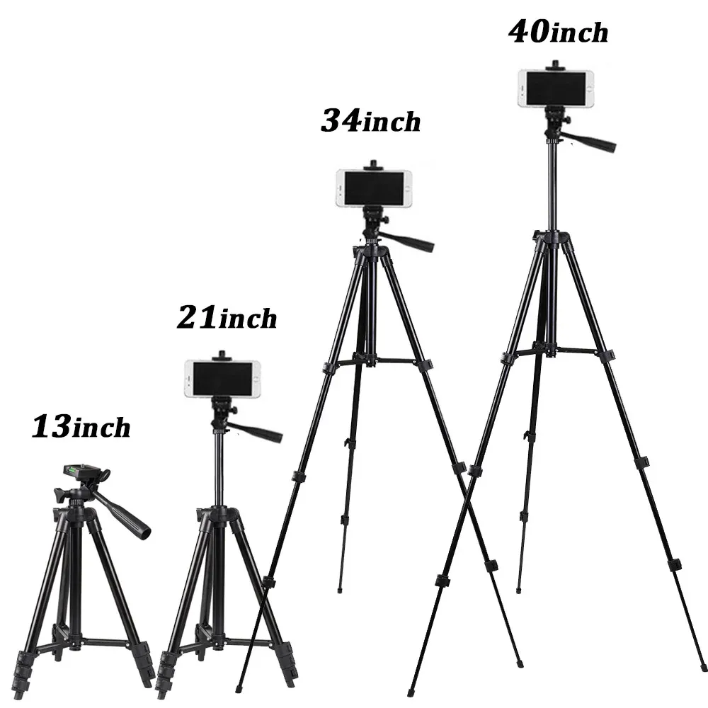 Portable Cellphone Tripod Stand with Flexible Legs - Universal Mobile Phone Holder for Selfie, Photography, and Video Recording showcase 3