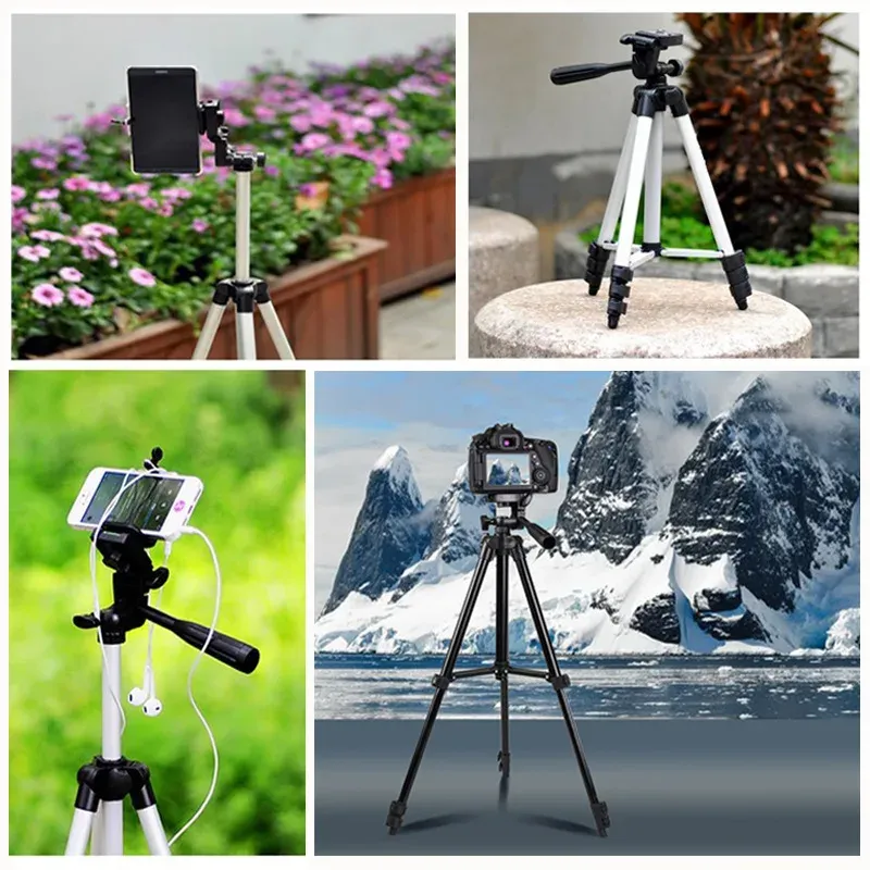 Portable Cellphone Tripod Stand with Flexible Legs - Universal Mobile Phone Holder for Selfie, Photography, and Video Recording showcase 4