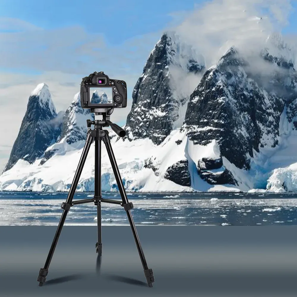 Portable Cellphone Tripod Stand with Flexible Legs - Universal Mobile Phone Holder for Selfie, Photography, and Video Recording showcase 5