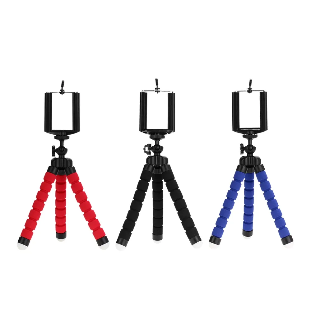 Flexible Mini Octopus Tripod Stand for Smartphones & Cameras | Adjustable Holder with 1/4" Screw Mount | Portable & Versatile for Travel Photography & Vlogging showcase 4
