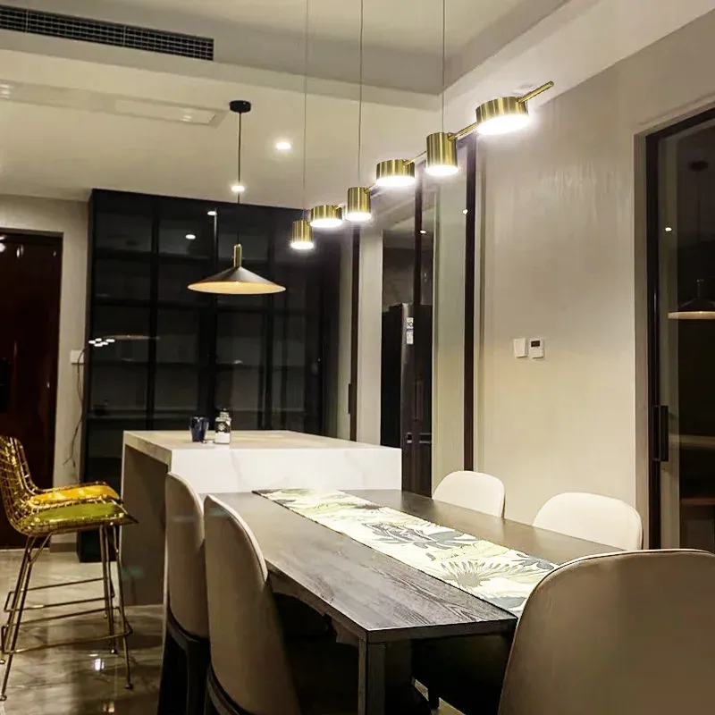 Modern LED Chandelier for Living Room, Dining, Kitchen - Dimmable Smart Pendant Light with Adjustable Color Temperature (Warm, Cool, Neutral) and Remote/App Control thumbnail 2