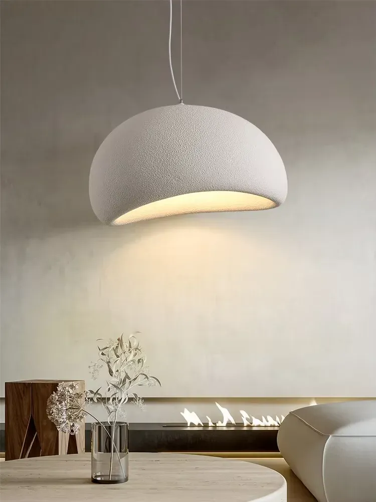 Modern Nordic Wabi Sabi LED Ceiling Chandelier Light Fixture - Elegant Pendant Lamp for Living Room, Bedroom, Dining Room Home Decor showcase 6
