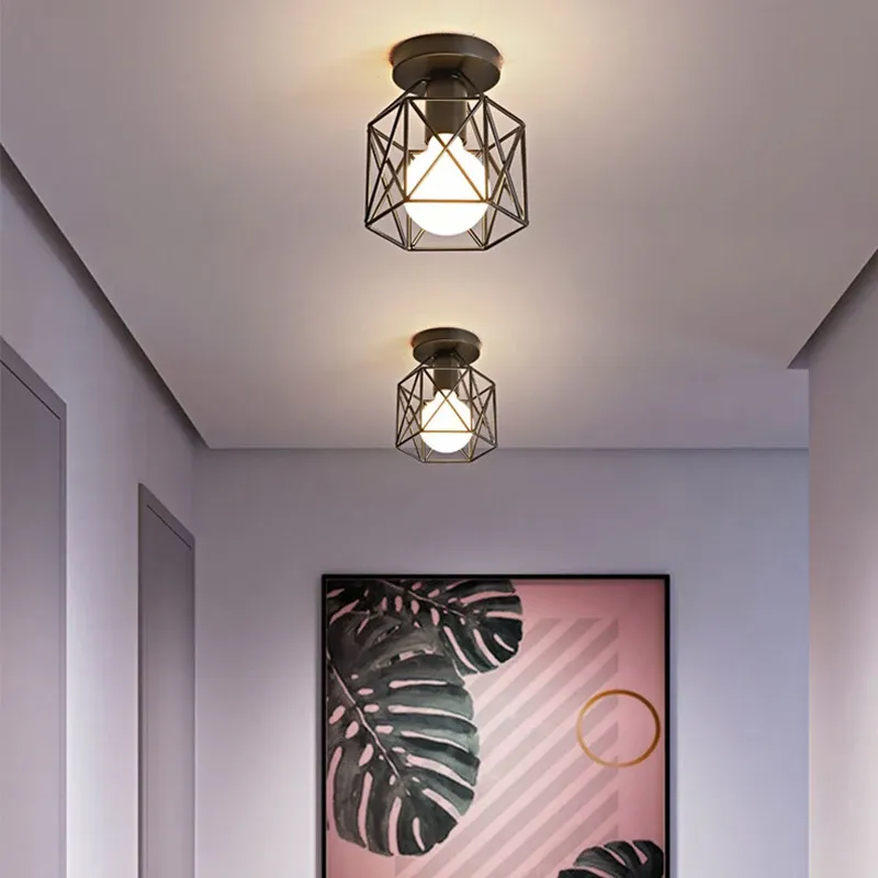 Modern LED Ceiling Light Fixture Round Chandelier E27 Base for Kitchen, Bedroom, Living Room, Bathroom - Sleek Indoor Lighting Solution showcase 1
