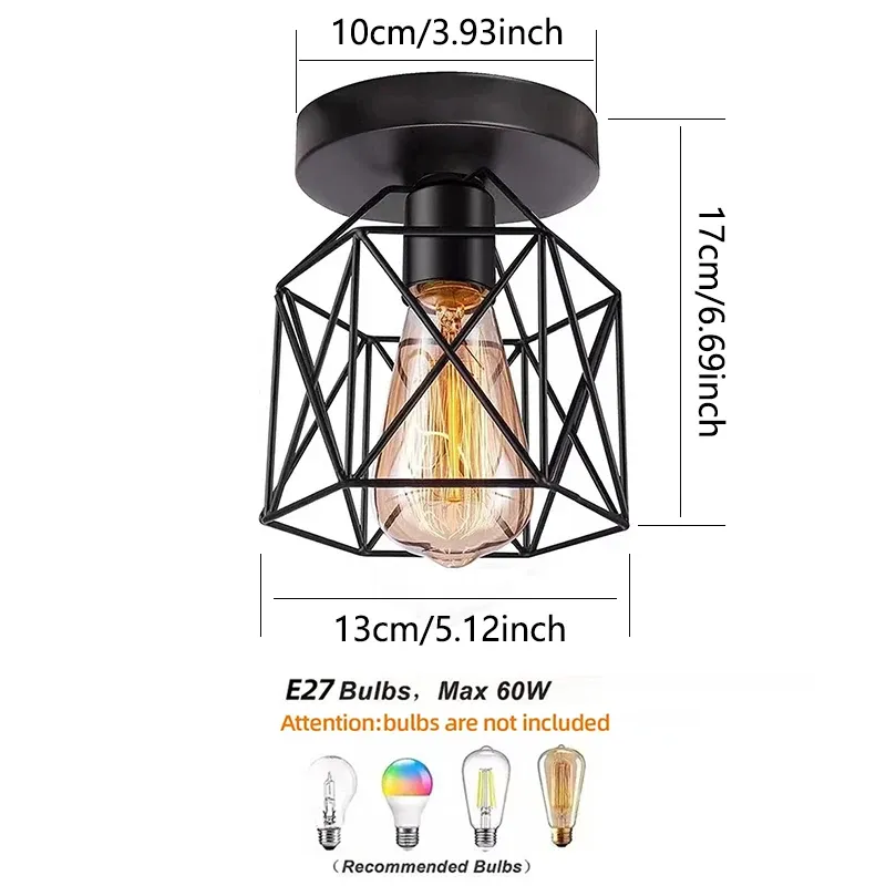 Modern LED Ceiling Light Fixture Round Chandelier E27 Base for Kitchen, Bedroom, Living Room, Bathroom - Sleek Indoor Lighting Solution thumbnail 6