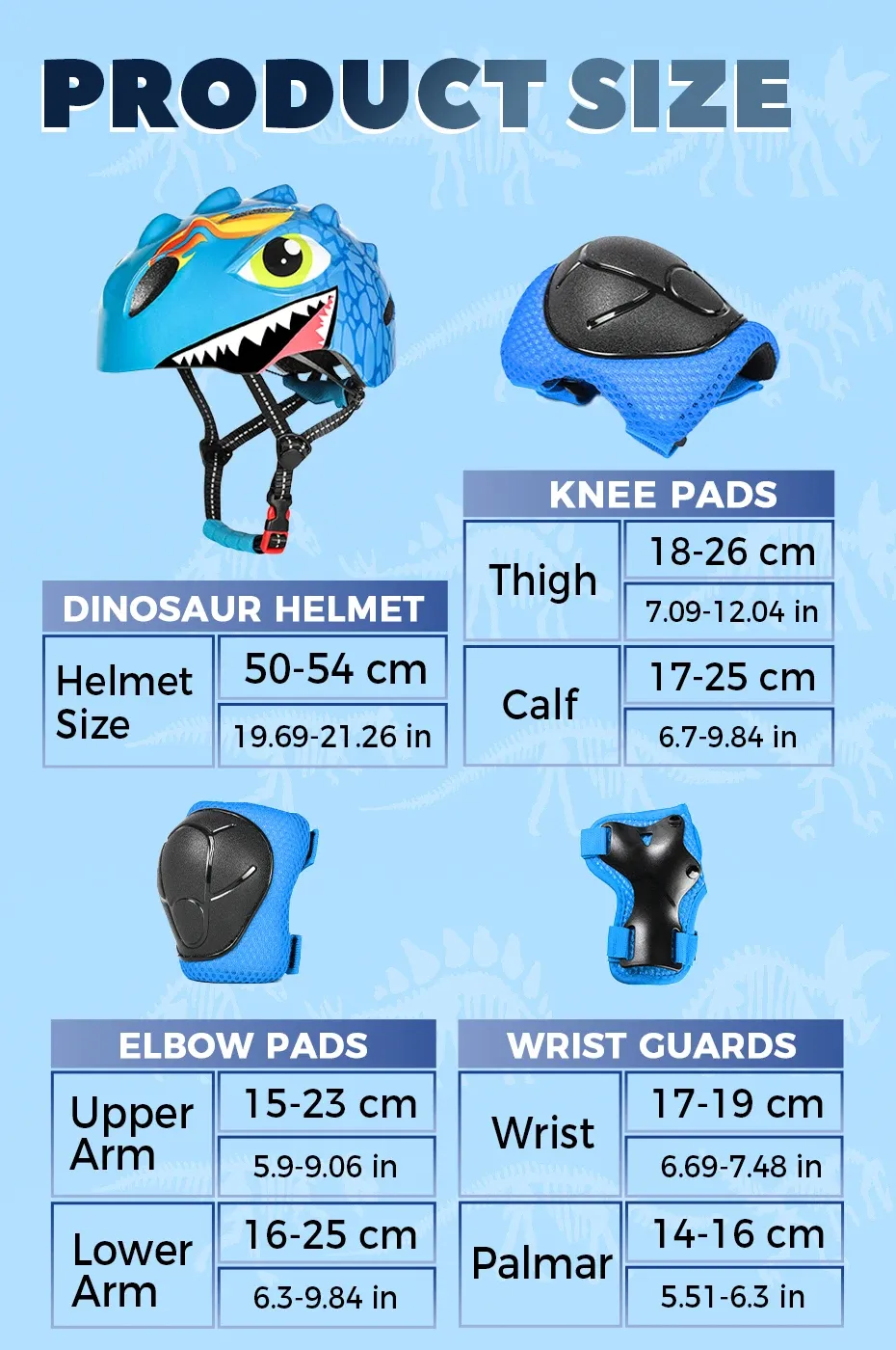 VICTGOAL Kids Bicycle Helmet & Protective Gear Set - Adjustable Safety Cycling, Skating, Scooter Helmet with Knee & Elbow Pads for Children Aged 3-8 showcase 9