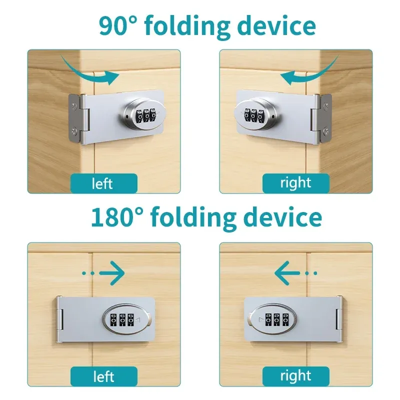 Child Safety Cabinet Locks - Secure Refrigerator, Drawer, File Cabinet & Double Door Latches for Baby Proofing - Durable Child Protection Lock thumbnail 4
