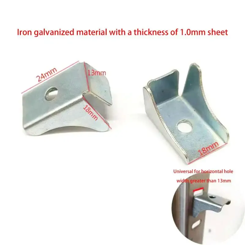 10Pcs Metal Shelf Clips for File Cabinets, Kitchen Cabinets, Bookcases - Durable Silver Support Pegs for Office and Home Organization thumbnail 1