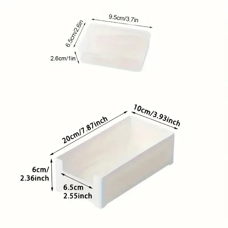 Durable Plastic Cable Organizer Storage Box with 7 Small Compartments and Large Base Tray - Ideal for Office Supplies, Electronics Accessories, Jewelry, and Daily Essentials thumbnail 6