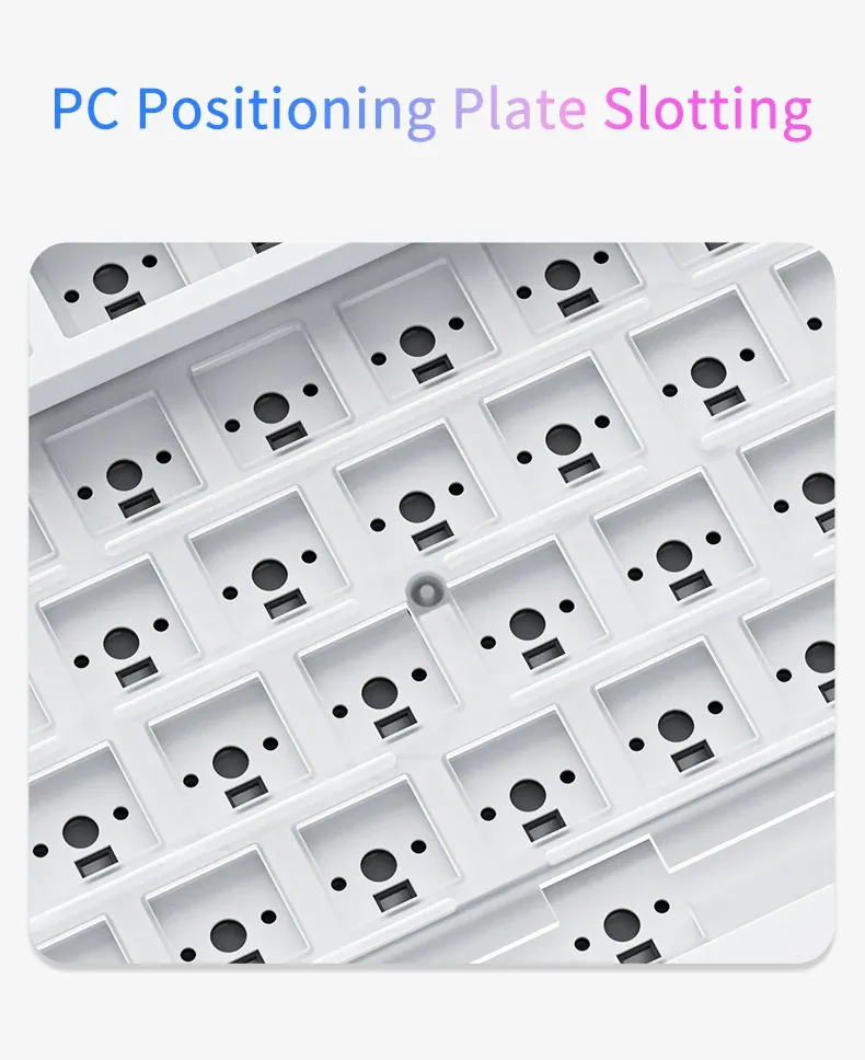 AJAZZ AK820 Pro Tri-Mode Mechanical Gaming Keyboard - 70% Compact RGB Hot-Swappable Layout for PC/Mac, Wired & Wireless Connectivity showcase 20