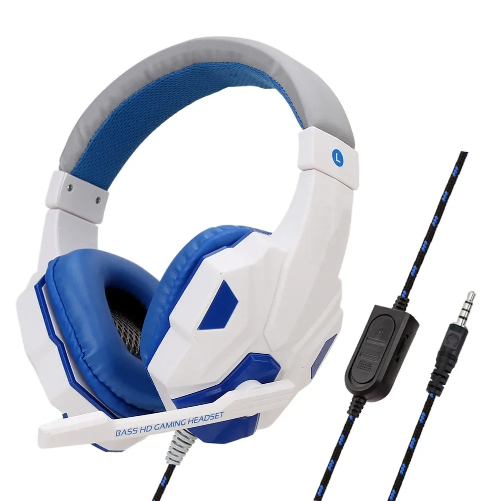 Wired Gaming Headset for PS4/PS5/Xbox/PC/Smartphone with Noise Cancelling Mic, 120° Adjustable, Super Bass, HD Sound, Ergonomic Comfort showcase 3