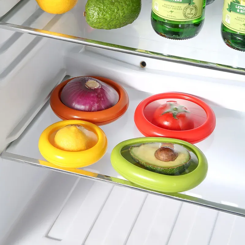 Reusable Kitchen Storage Box for Fruits, Vegetables, Avocado, Tomato, Lemon, Onion - Fresh-Keeping Crisper Container for Kitchen Gadgets showcase 10