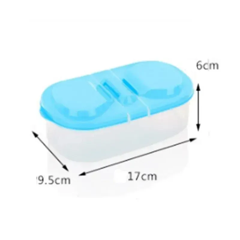 Portable Plastic Food Container Lunch Box for Kids - Healthy, Durable, Leak-Proof for School, Picnic, Camping, Travel - Reusable Meal Prep Storage thumbnail 6