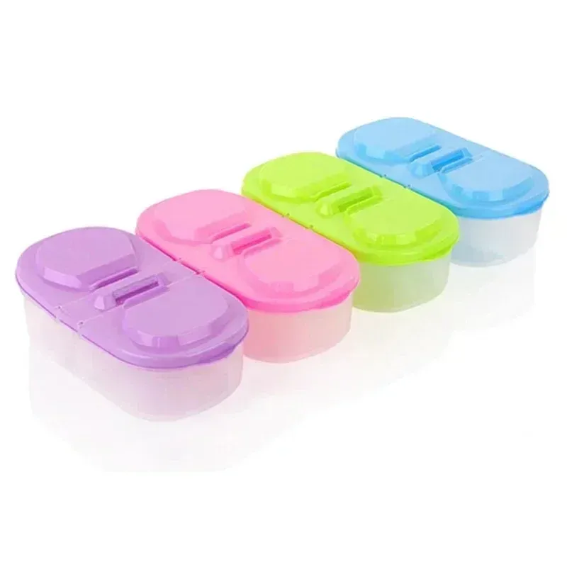 Portable Plastic Food Container Lunch Box for Kids - Healthy, Durable, Leak-Proof for School, Picnic, Camping, Travel - Reusable Meal Prep Storage thumbnail 5