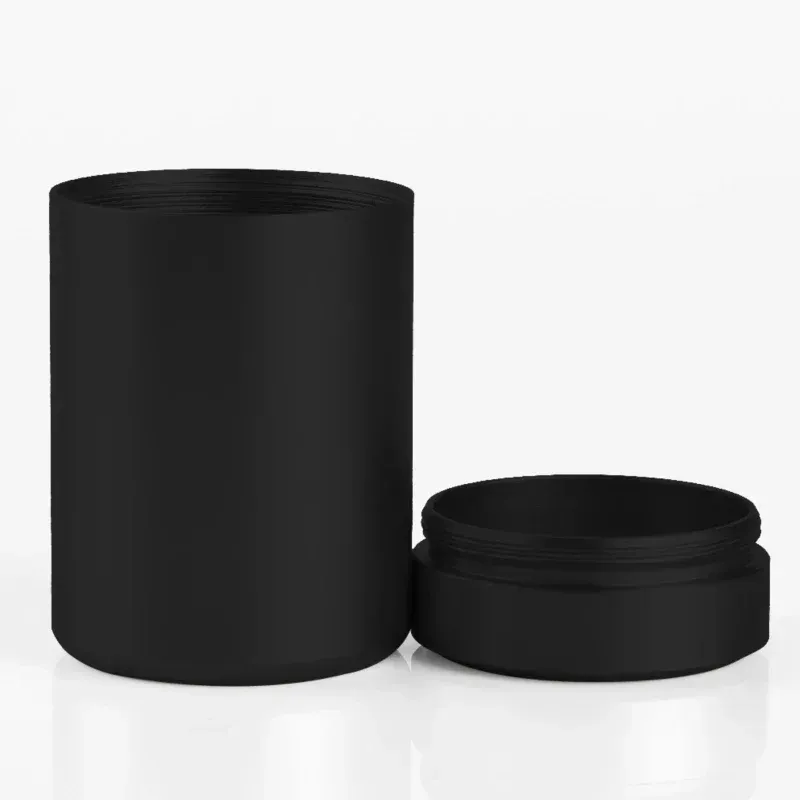 Mini Portable Stainless Steel Storage Container Jar - Airtight Sealed Travel Can for Nuts, Candy, Tea, Food - Solid Color Compact Design thumbnail 6