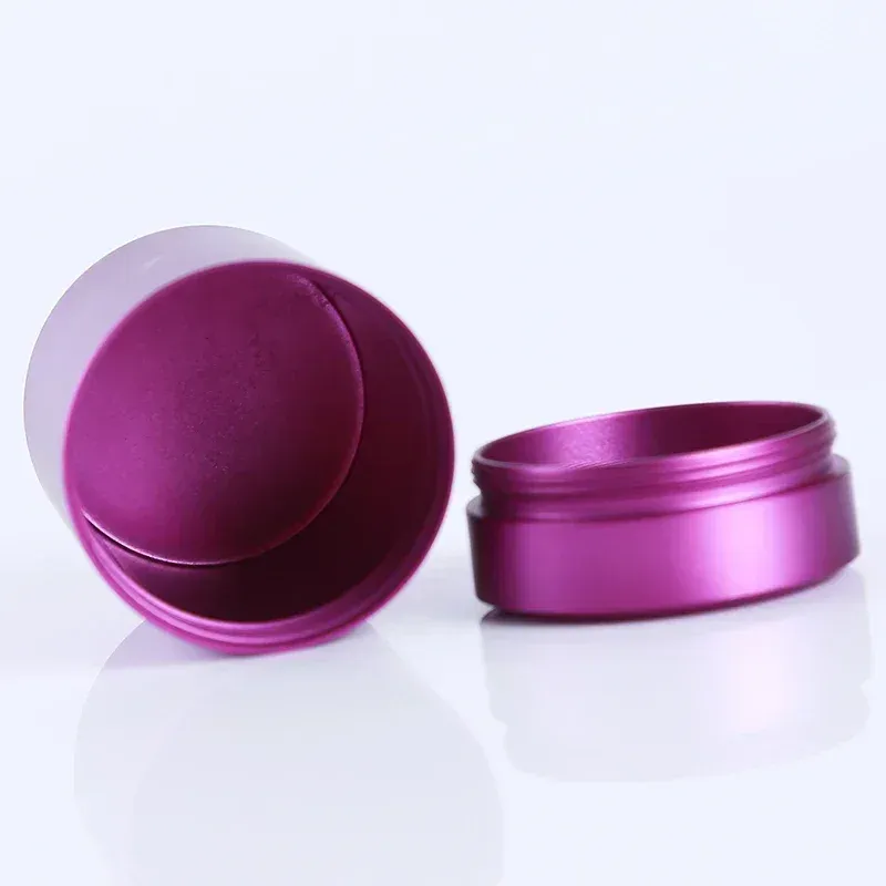 Mini Portable Stainless Steel Storage Container Jar - Airtight Sealed Travel Can for Nuts, Candy, Tea, Food - Solid Color Compact Design showcase 15