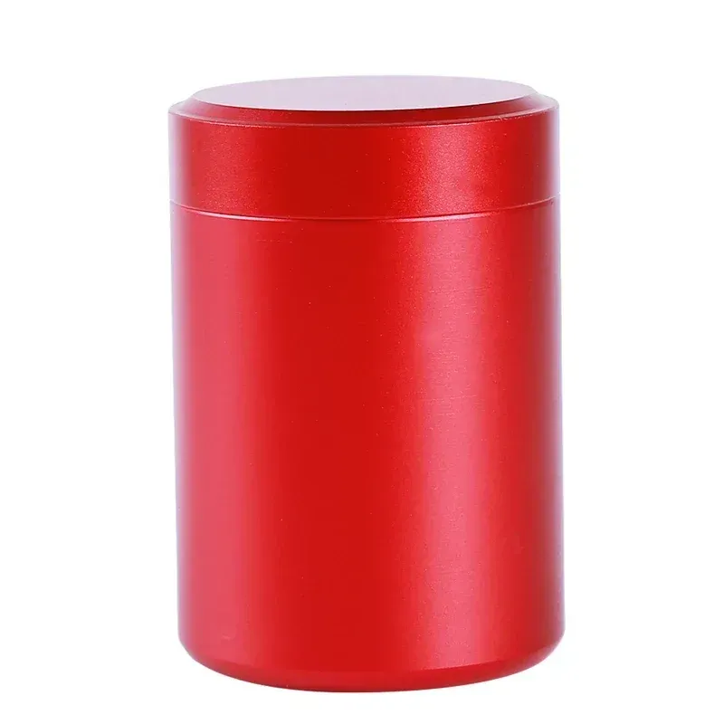 Mini Portable Stainless Steel Storage Container Jar - Airtight Sealed Travel Can for Nuts, Candy, Tea, Food - Solid Color Compact Design showcase 8