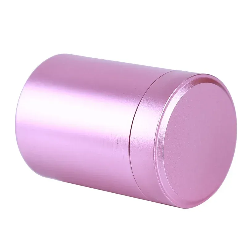 Mini Portable Stainless Steel Storage Container Jar - Airtight Sealed Travel Can for Nuts, Candy, Tea, Food - Solid Color Compact Design showcase 10