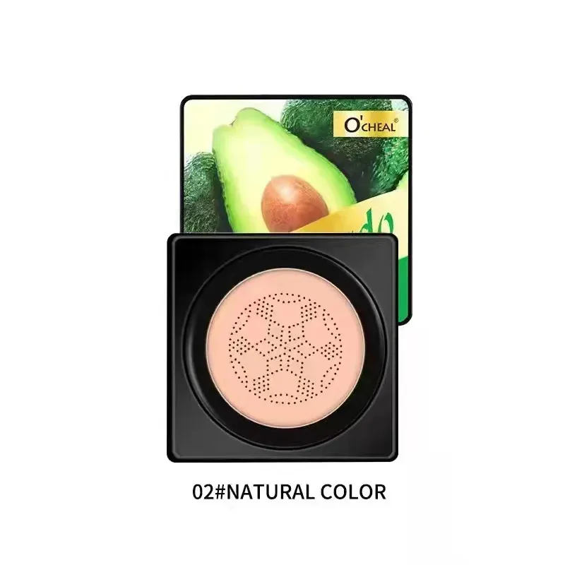 OCHEAL Mushroom Head BB Cream Foundation Cushion Compact with Puff for Flawless Face Makeup, Natural Concealer Base for All Skin Tones, Gift Boxed showcase 11