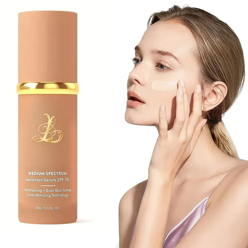 4-in-1 Color Changing Liquid Foundation with SPF50+ | Long-Wearing, Moisturizing, No Makeup Removal, Sweat-Proof for Flawless Glow thumbnail 3
