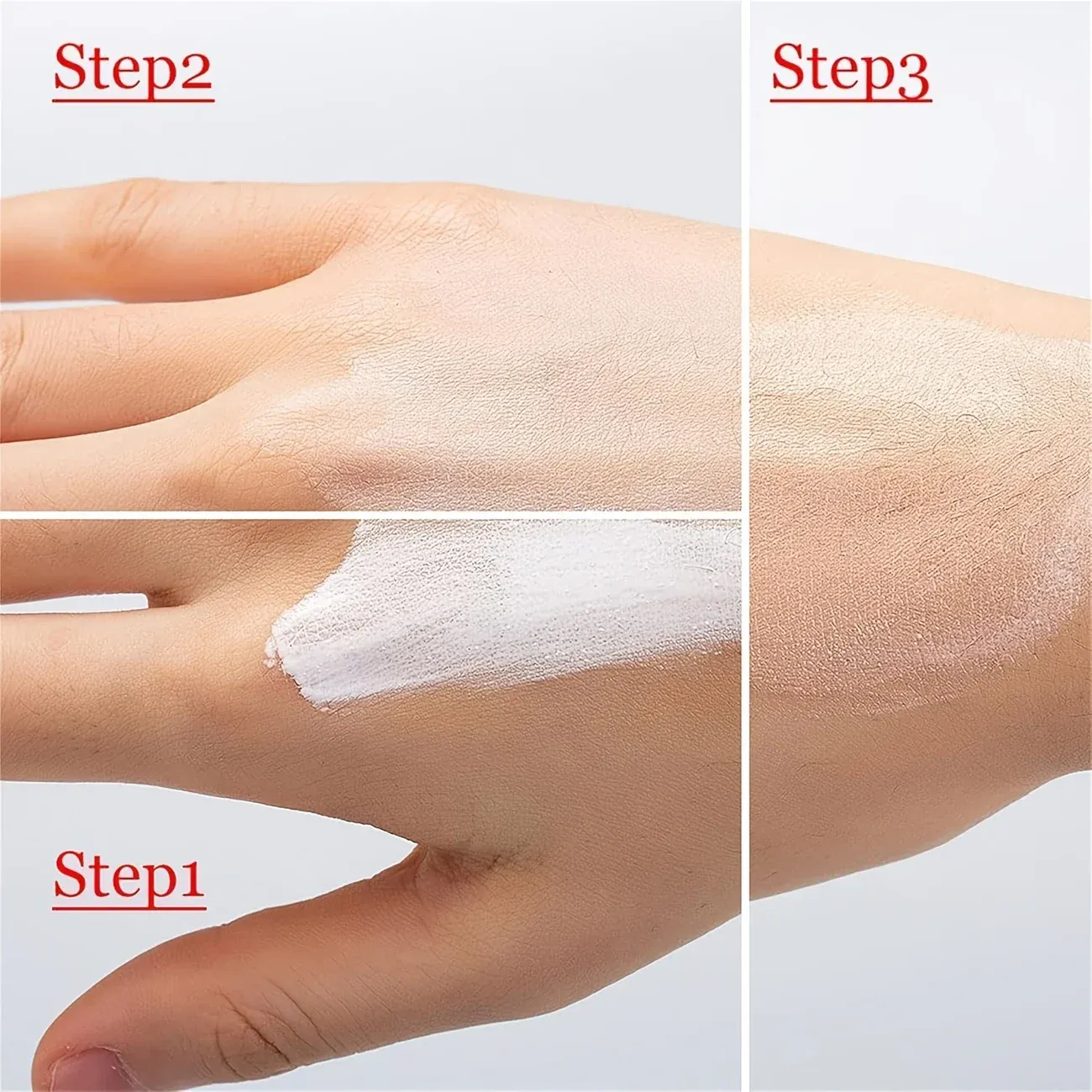 4-in-1 Color Changing Liquid Foundation with SPF50+ | Long-Wearing, Moisturizing, No Makeup Removal, Sweat-Proof for Flawless Glow thumbnail 4