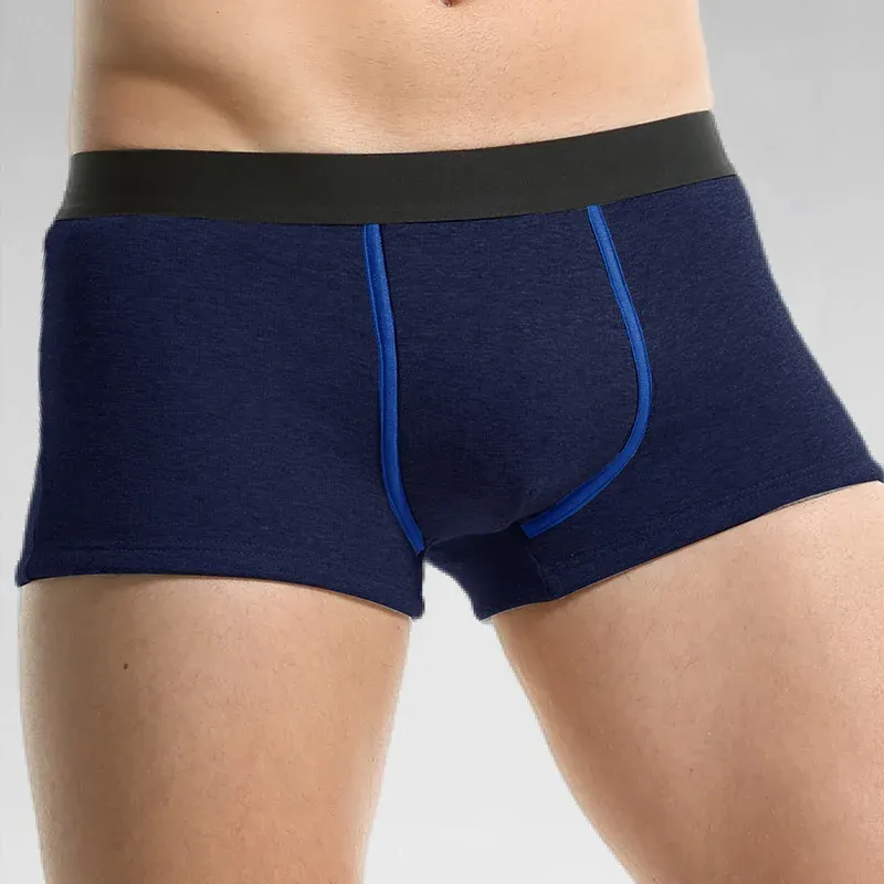 3-Pack Men's Thermal Underwear Boxer Briefs - Warm Velvet Thickened Cold-Proof Sports Shorts for Autumn Winter thumbnail 2