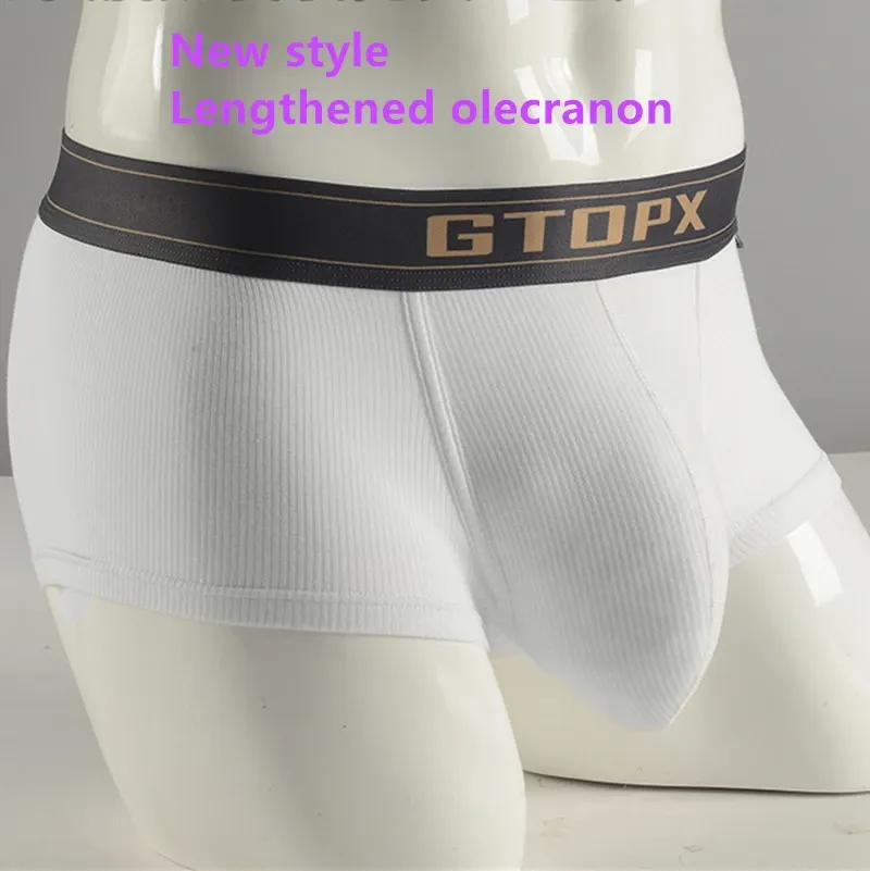 Men's Breathable U Pouch Boxer Briefs - Sports Underwear Pack for Comfort & Style thumbnail 4