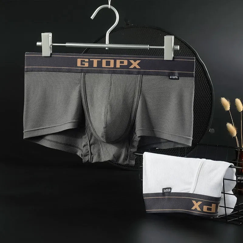 Men's Breathable U Pouch Boxer Briefs - Sports Underwear Pack for Comfort & Style showcase 4