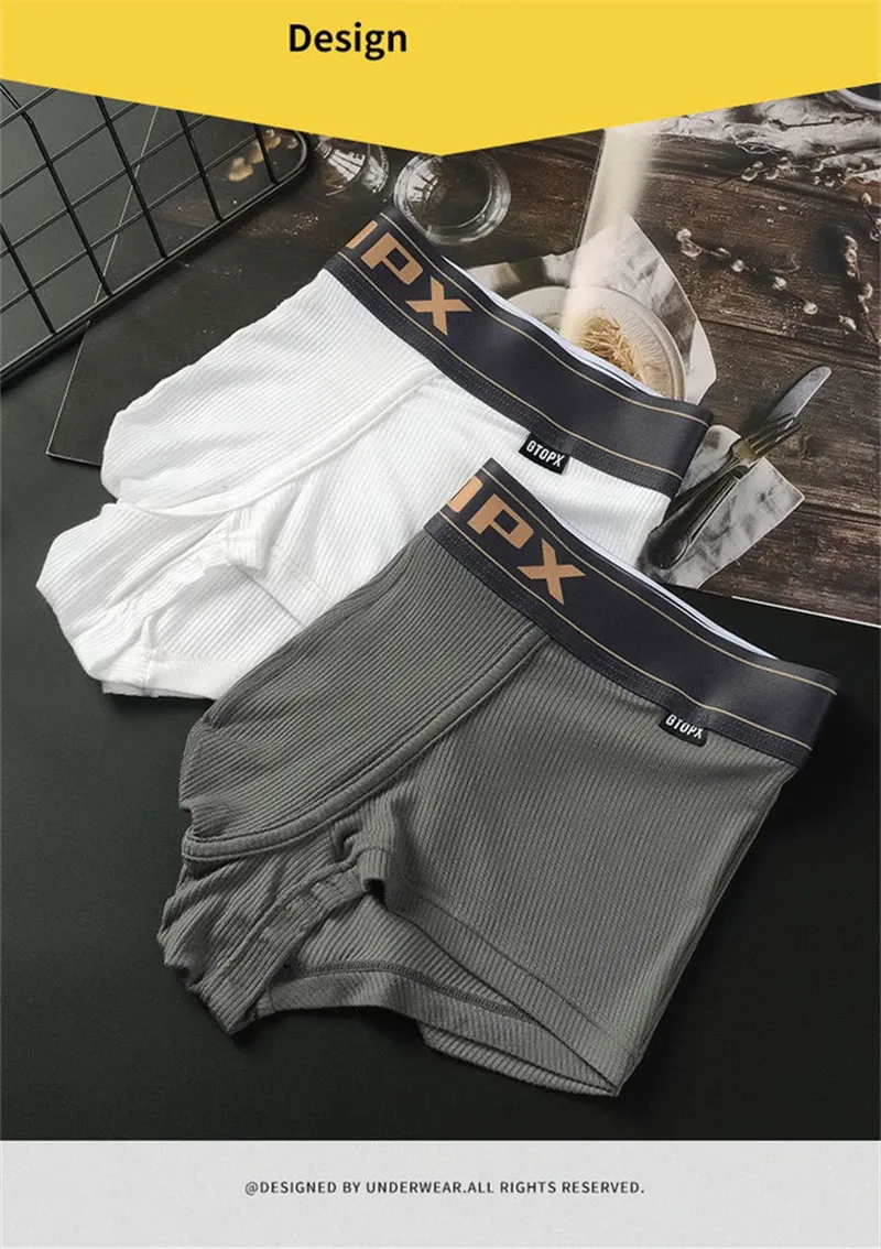 Men's Breathable U Pouch Boxer Briefs - Sports Underwear Pack for Comfort & Style showcase 7