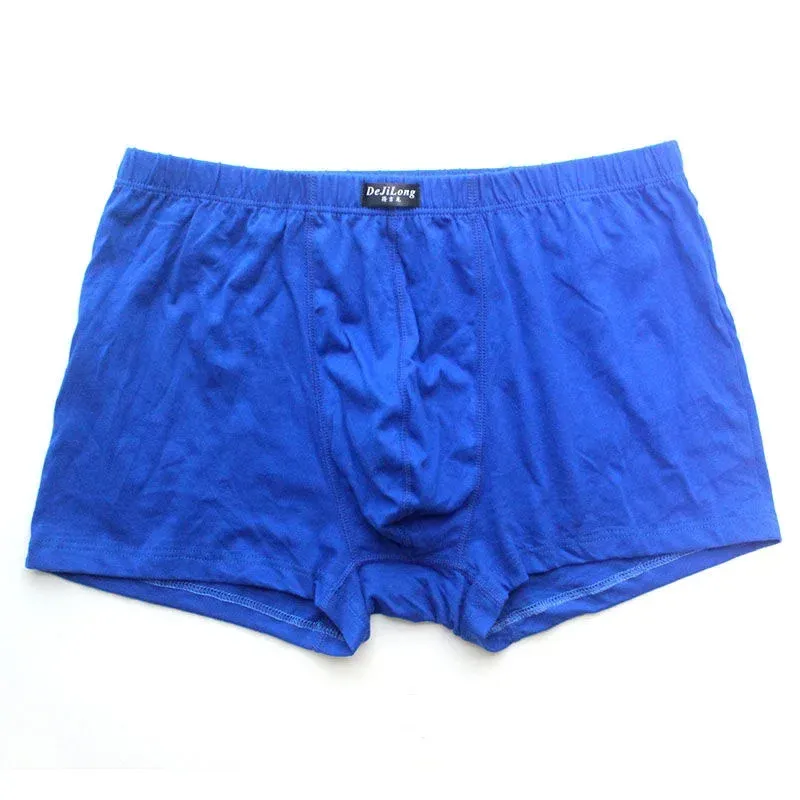 5 Pack Men's 100% Cotton Boxer Briefs - Big & Tall 6XL, Breathable, Anti-Ride Up, Soft Printed Shorts for All-Day Comfort showcase 9
