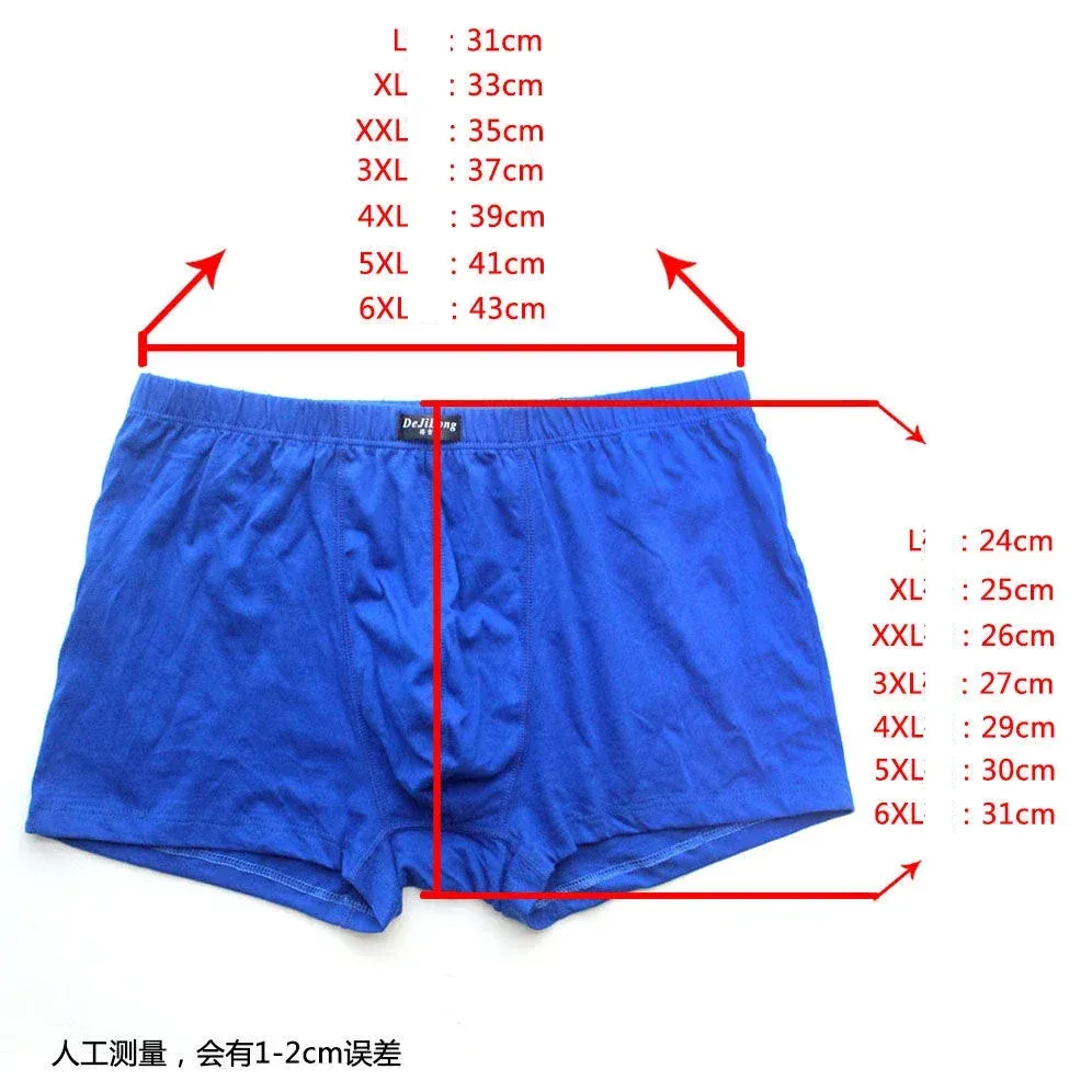 5 Pack Men's 100% Cotton Boxer Briefs - Big & Tall 6XL, Breathable, Anti-Ride Up, Soft Printed Shorts for All-Day Comfort showcase 1