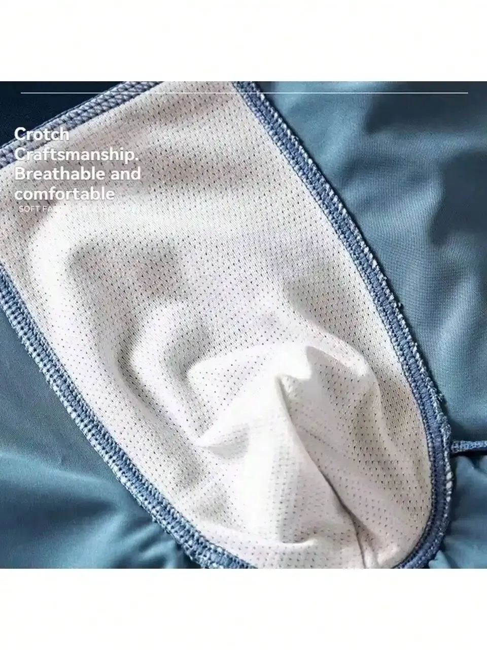 Luxury Ice Silk Boxer Briefs for Men - Smooth, Cool, Breathable Summer Underwear - Pack of 3 showcase 5
