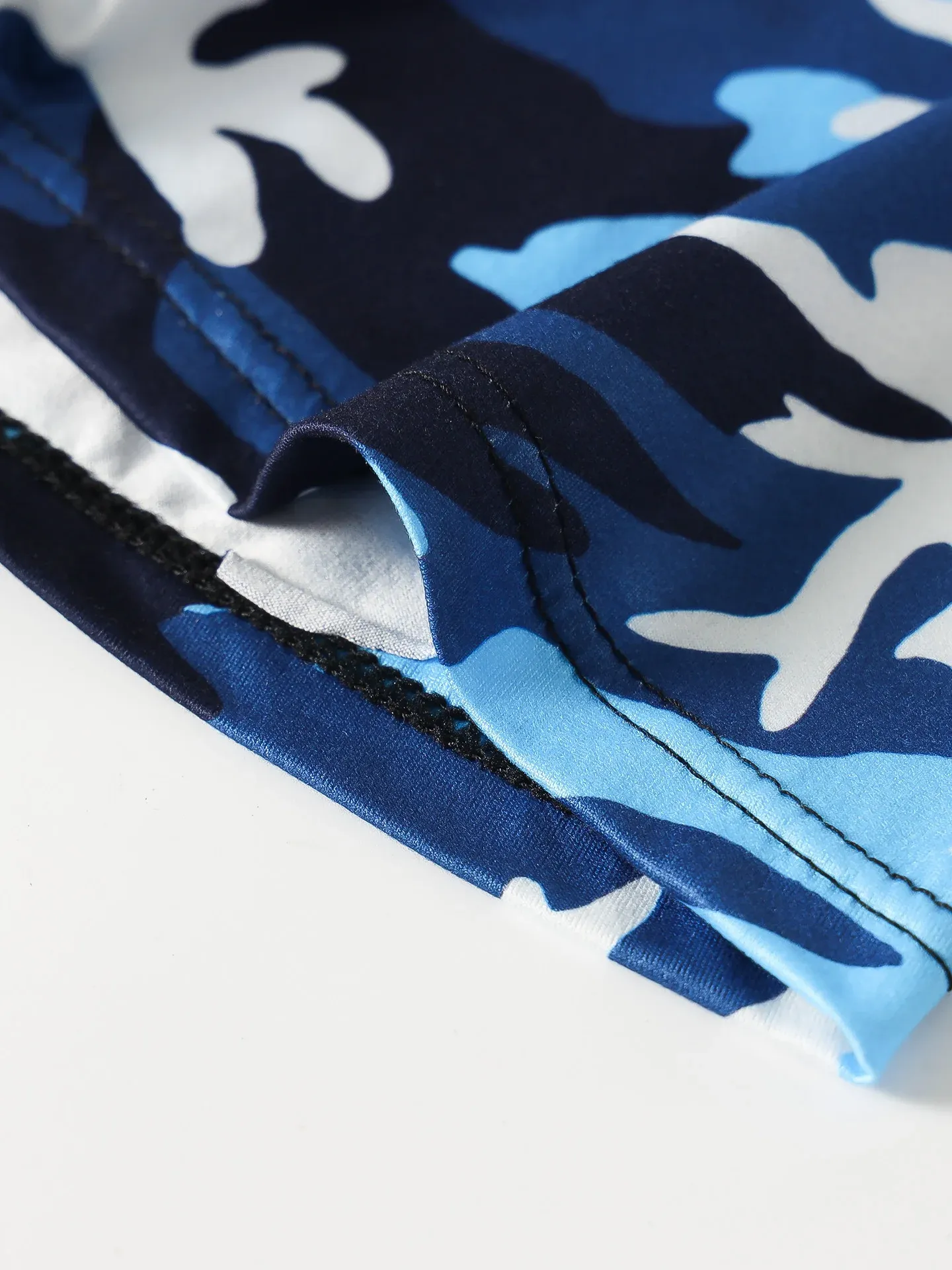 Men's 4-Pack Polyester Boxer Briefs - Camouflage Print, "XPSW UNDERWEAR" Waistband, Snug & Flexible Fit for All-Day Comfort thumbnail 5
