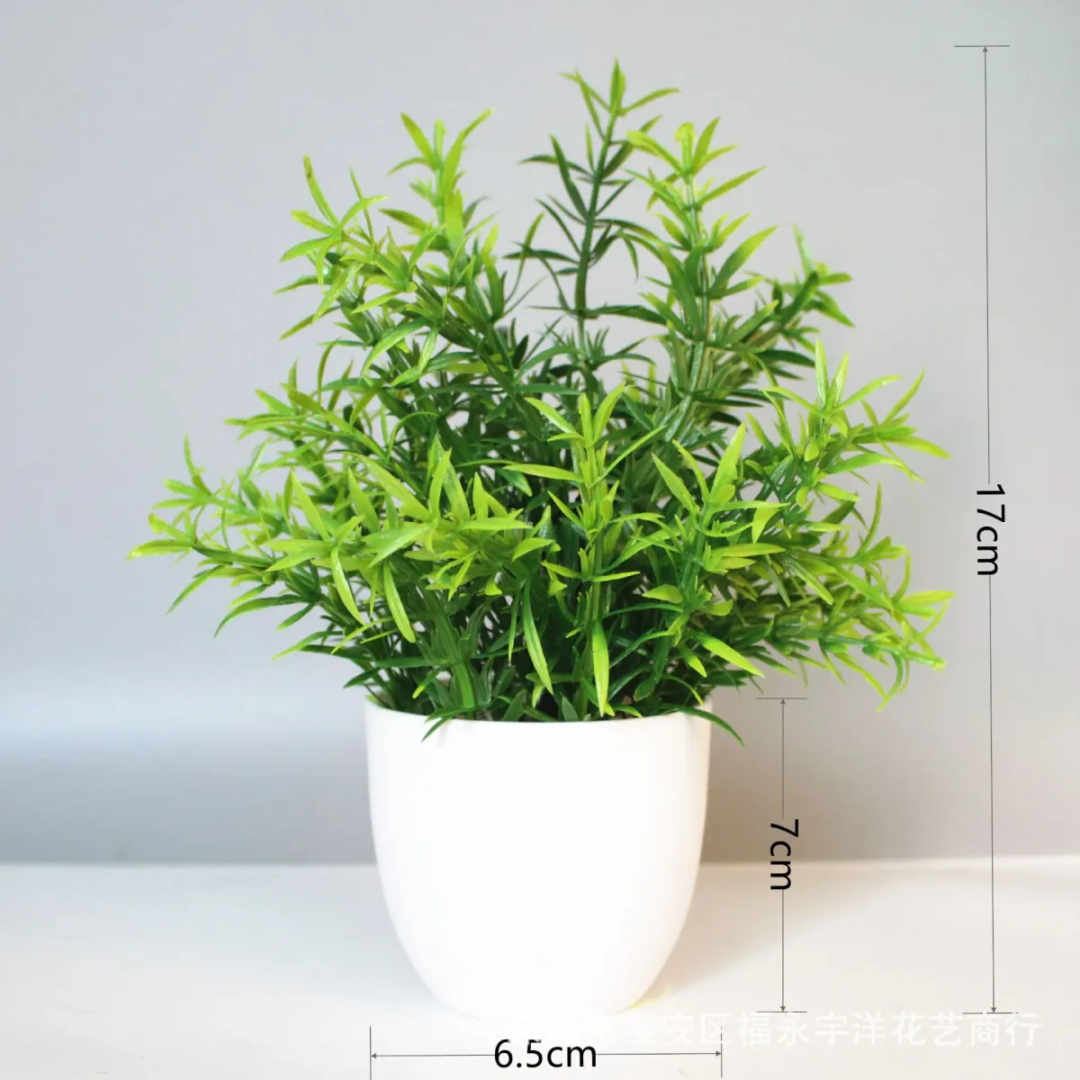 Artificial Potted Plant Greenery - Realistic Plastic Bonsai for Indoor/Outdoor Home Decor showcase 6