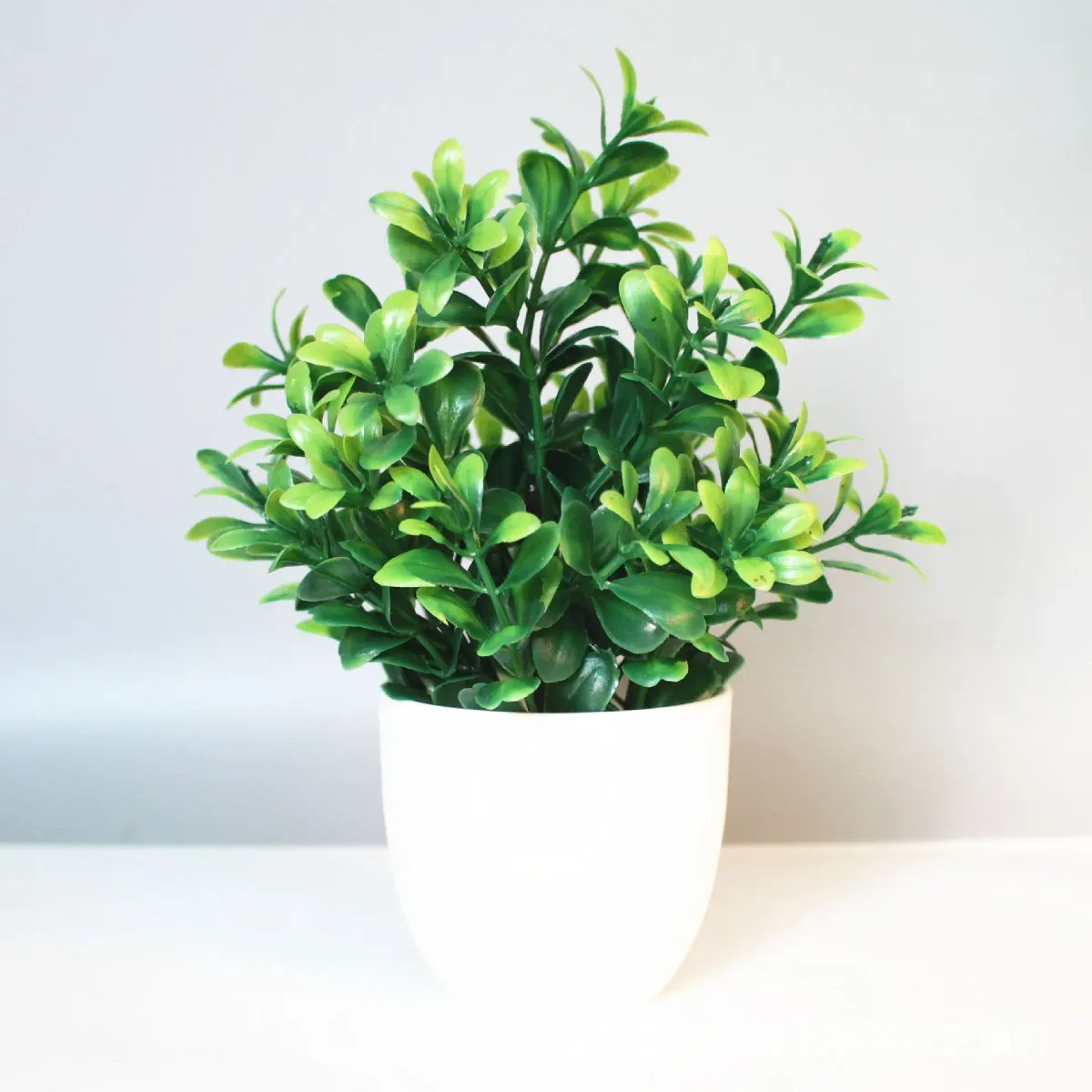 Artificial Potted Plant Greenery - Realistic Plastic Bonsai for Indoor/Outdoor Home Decor showcase 7