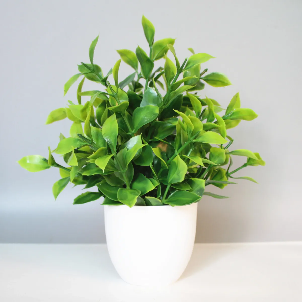 Artificial Potted Plant Greenery - Realistic Plastic Bonsai for Indoor/Outdoor Home Decor showcase 8