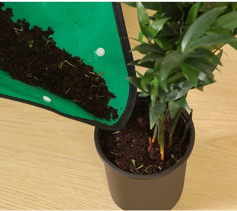 Waterproof Plant Repotting Mat for Indoor Succulent Gardening, Portable Transplanting Tray for Home Gardeners showcase 1