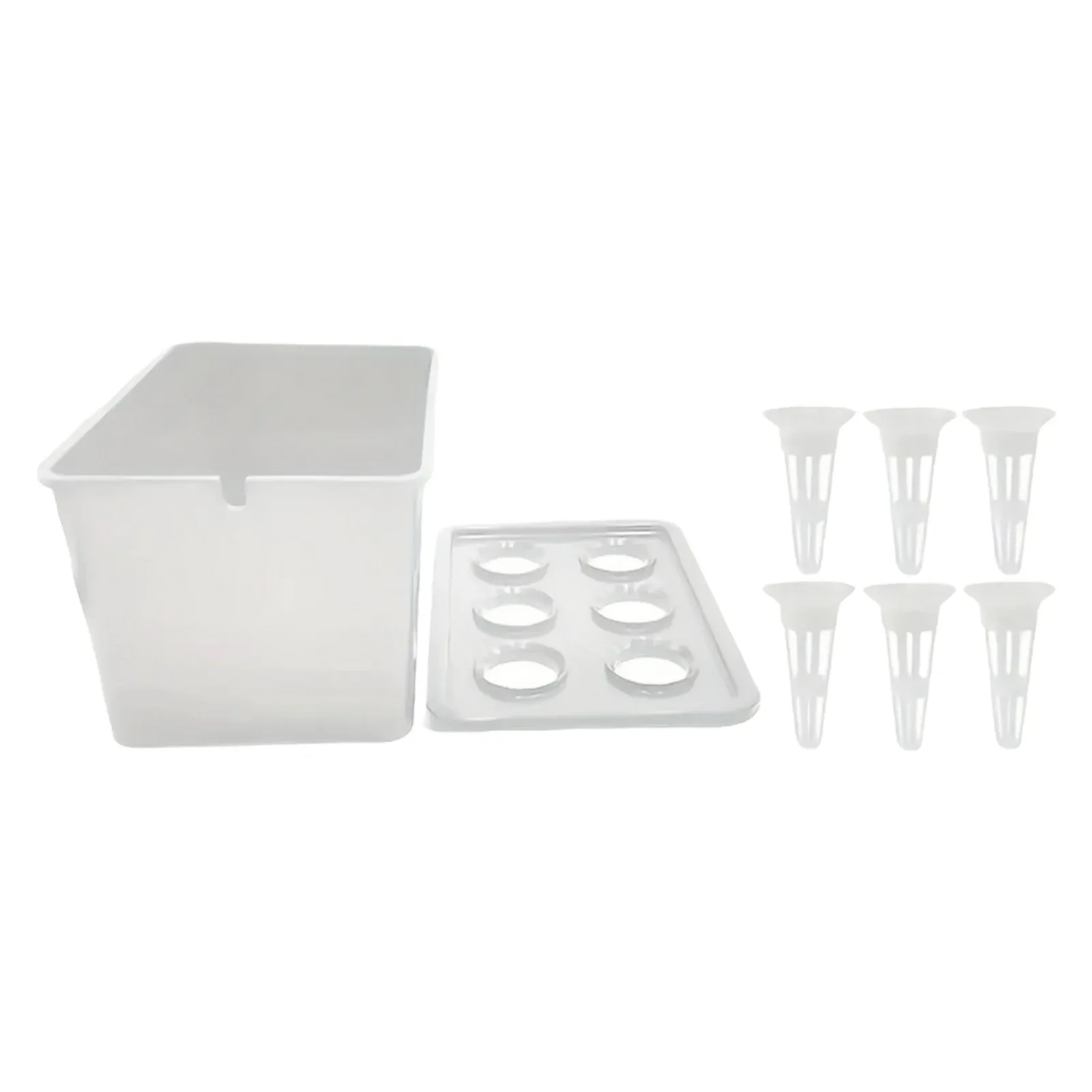 Indoor Hydroponic Grower Kit for Herbs & Plants - Universal Self-Watering System with Seedling Cups, Compact & Efficient for Home Gardens, Ideal Gift for Plant Lovers thumbnail 6