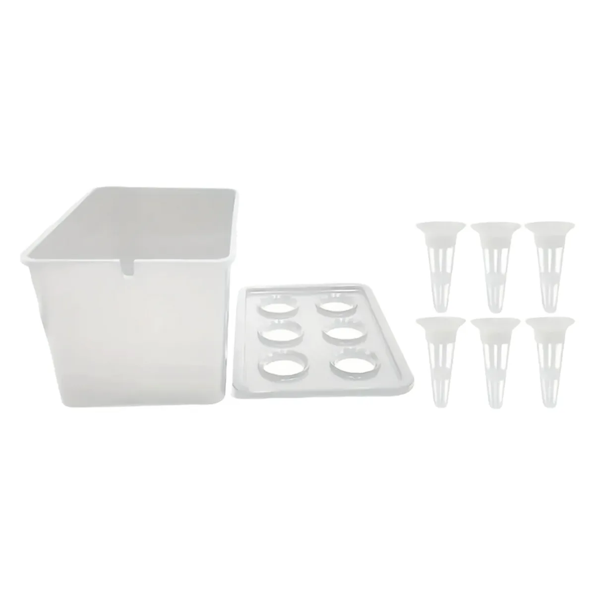 Indoor Hydroponic Grower Kit for Herbs & Plants - Universal Self-Watering System with Seedling Cups, Compact & Efficient for Home Gardens, Ideal Gift for Plant Lovers showcase 7