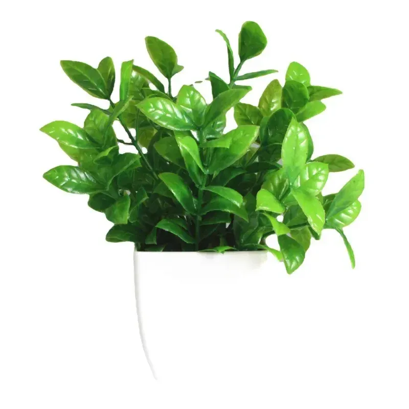 Artificial Eucalyptus Bonsai Potted Plant - Realistic Green Fake Flower for Indoor Outdoor Home Bedroom Garden Decoration thumbnail 5