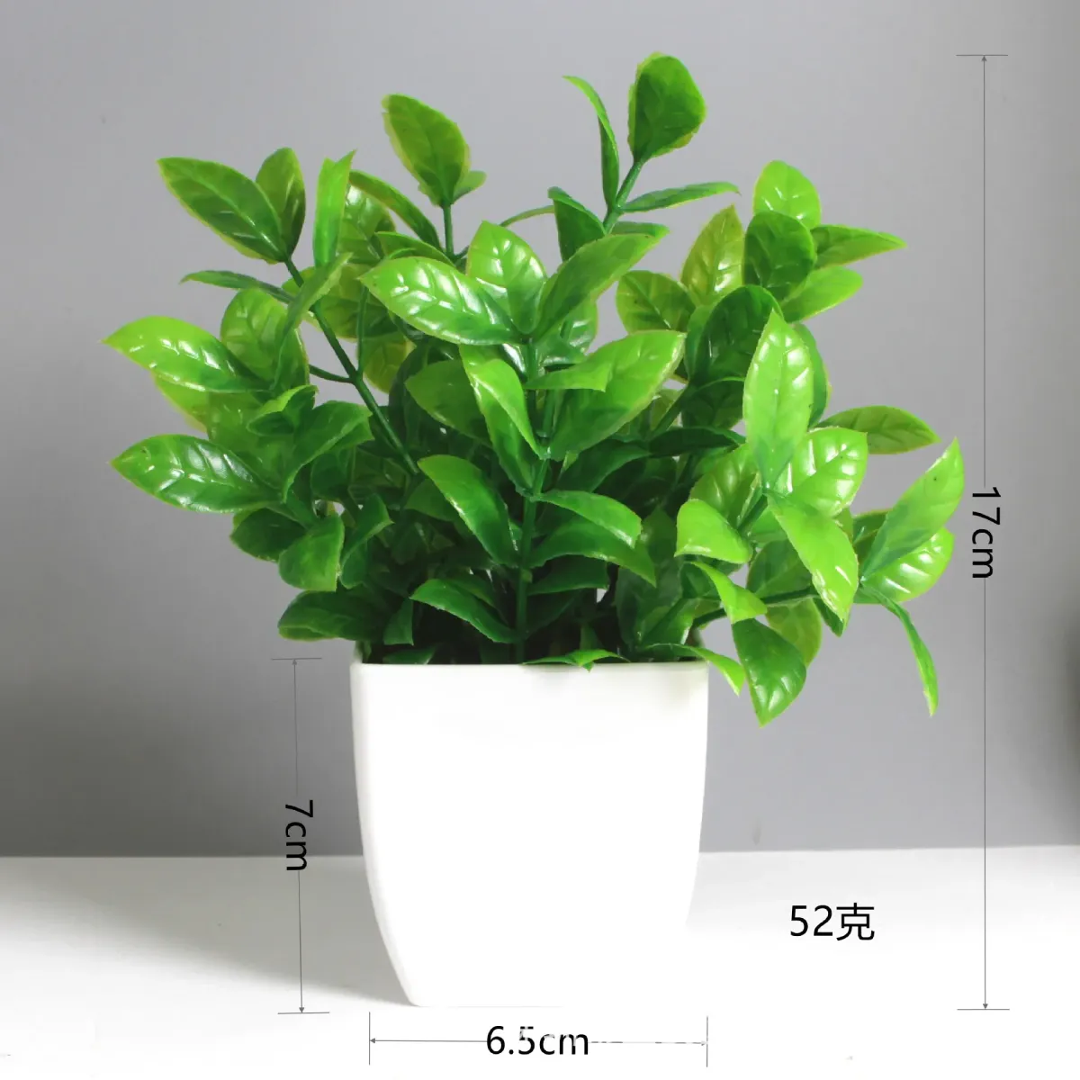 Artificial Eucalyptus Bonsai Potted Plant - Realistic Green Fake Flower for Indoor Outdoor Home Bedroom Garden Decoration showcase 9