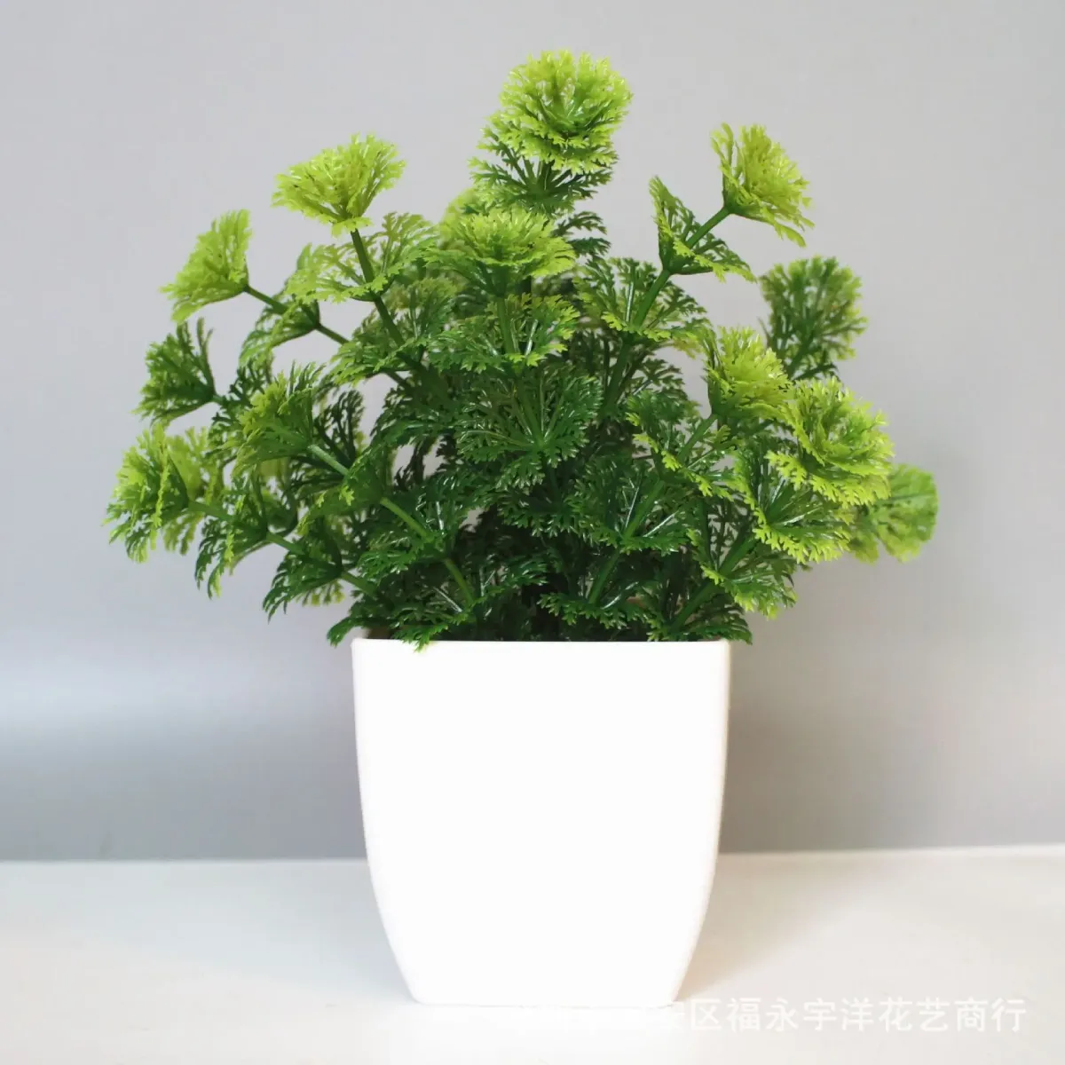Artificial Eucalyptus Bonsai Potted Plant - Realistic Green Fake Flower for Indoor Outdoor Home Bedroom Garden Decoration showcase 13