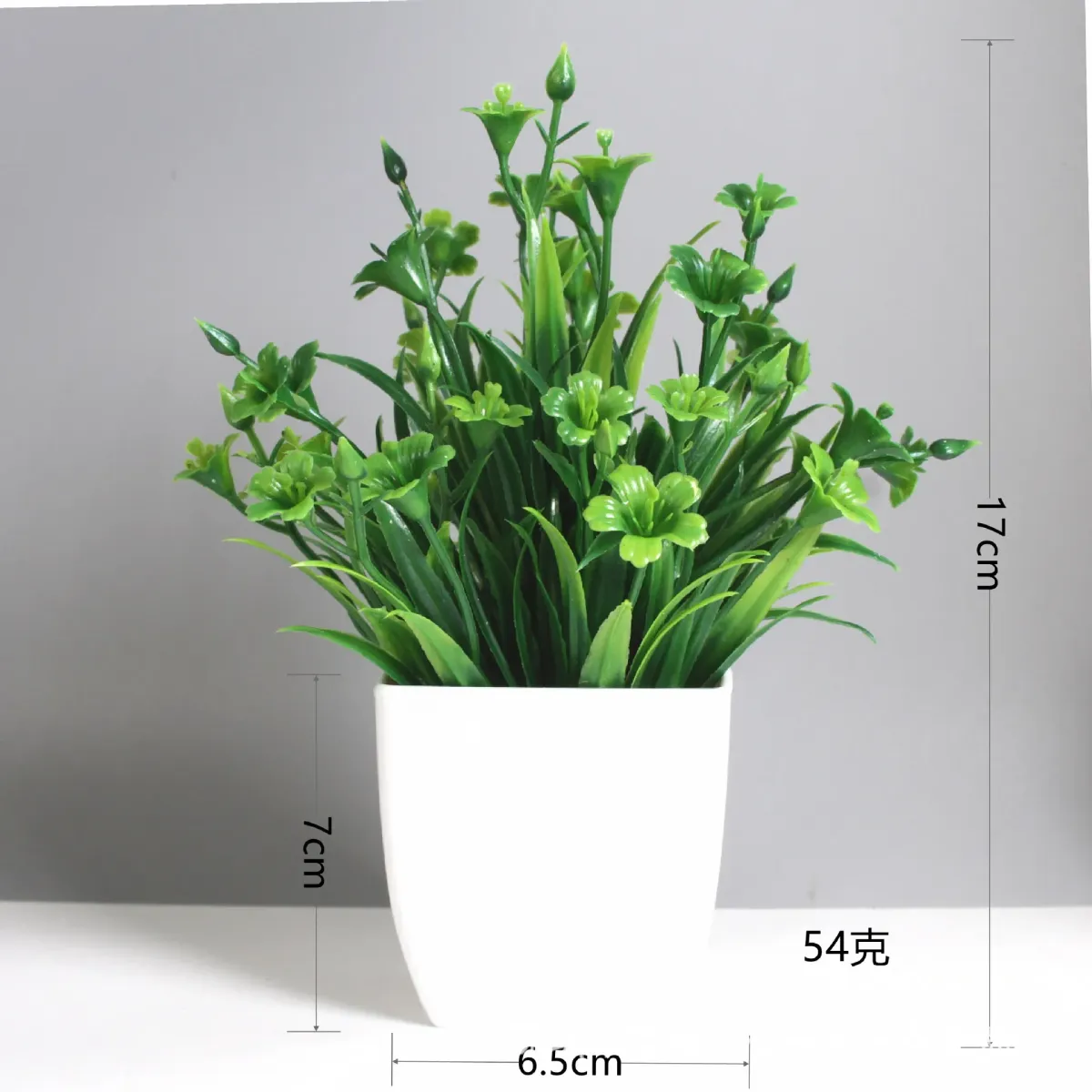Artificial Eucalyptus Bonsai Potted Plant - Realistic Green Fake Flower for Indoor Outdoor Home Bedroom Garden Decoration showcase 12