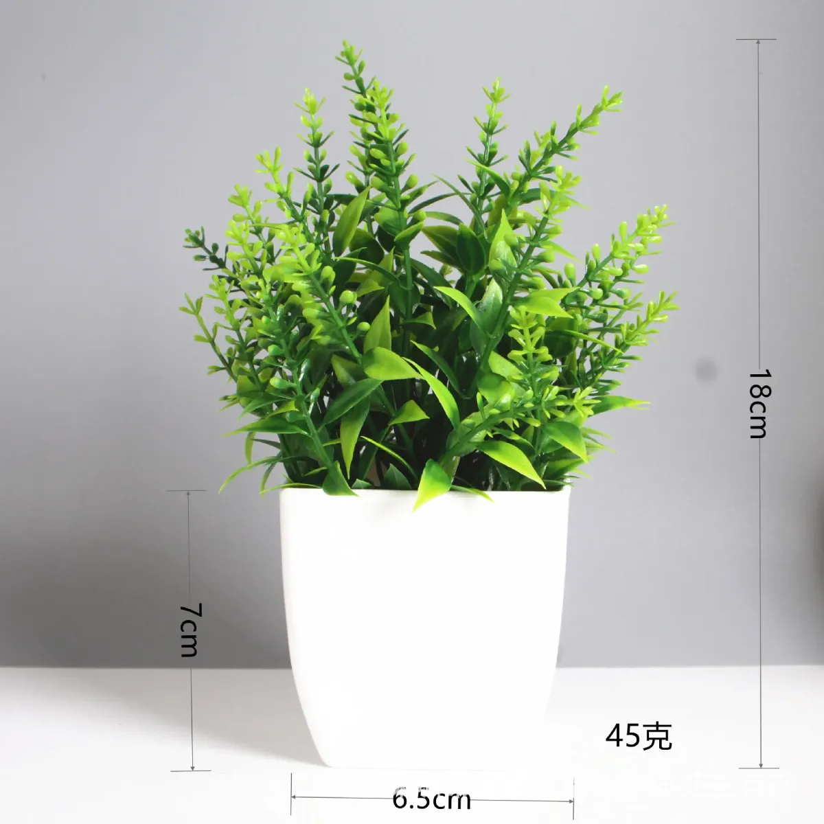 Artificial Eucalyptus Bonsai Potted Plant - Realistic Green Fake Flower for Indoor Outdoor Home Bedroom Garden Decoration showcase 11