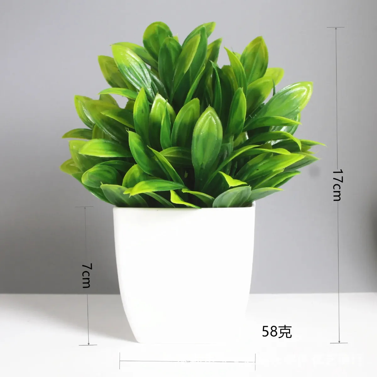 Artificial Eucalyptus Bonsai Potted Plant - Realistic Green Fake Flower for Indoor Outdoor Home Bedroom Garden Decoration showcase 8