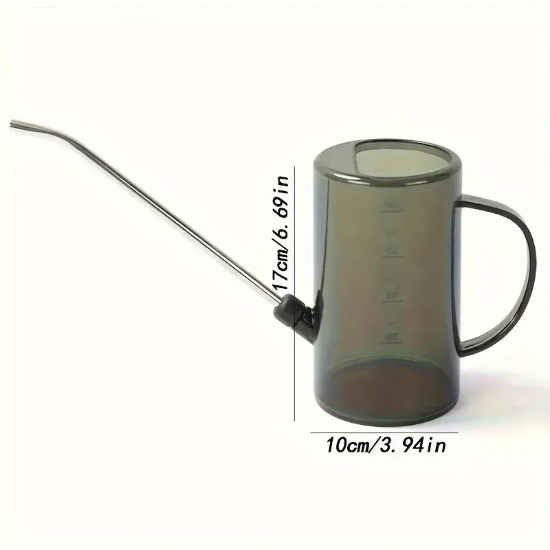 1L Stainless Steel Long Spout Watering Can & Gardening Shovel Set - Durable Plastic Pot for Indoor Outdoor Plants, Flowers, Home Office Irrigation showcase 3