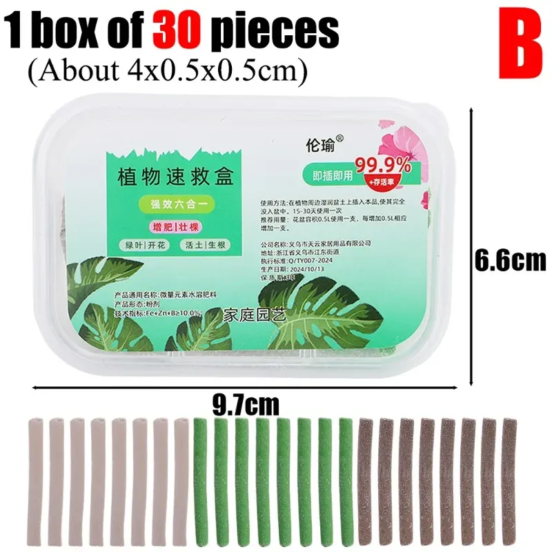 Slow-Release Plant Fertilizer Sticks for Indoor Potted Flowers & Garden Plants - Nutrient Rich Formula with NPK & Organic Carbon, Long-Lasting Soil Enhancer showcase 2