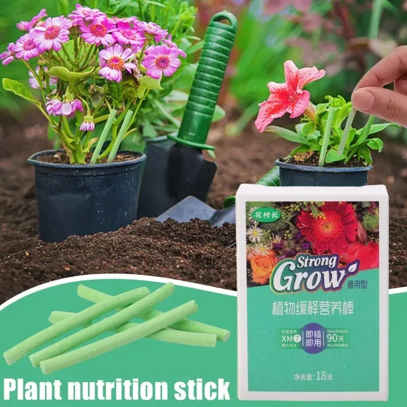 Slow-Release Plant Fertilizer Sticks for Indoor Potted Flowers & Garden Plants - Nutrient Rich Formula with NPK & Organic Carbon, Long-Lasting Soil Enhancer showcase 5
