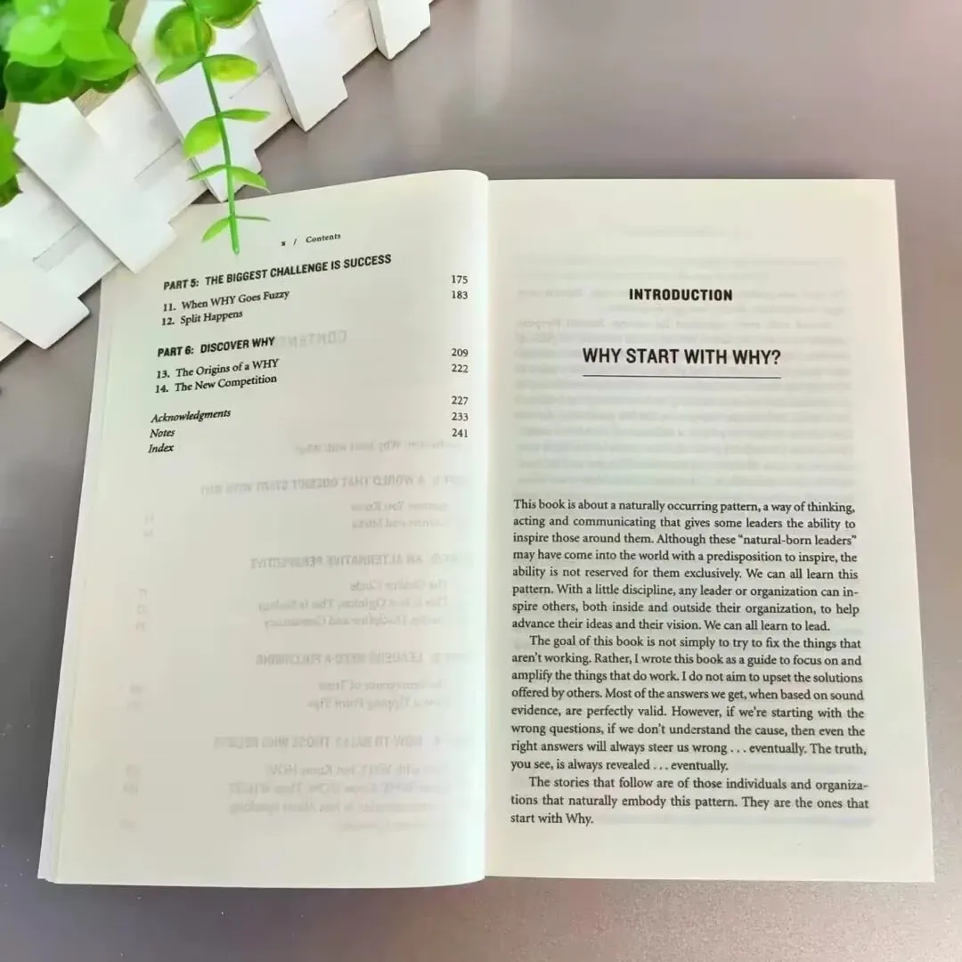 Start With Why by Simon Sinek: Motivational Business Leadership & Management Book - Inspiring Action & Personal Development Paperback thumbnail 5